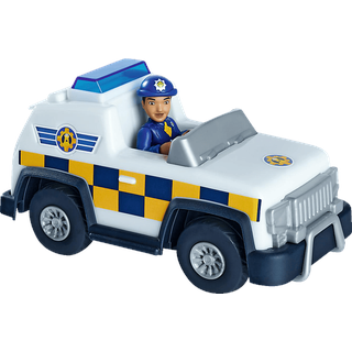 SIMBA TOYS Feuerwehrmann Sam Polizei 4x4 mit Rose Figur Spieleset Mehrfarbig