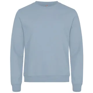 Clique Rundhalspullover Blau M