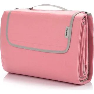 Picknickdecke Wasserdicht Isoliert Garten Campingdecke Outdoor Stranddecke Meteor XL 175x200 cm Rosa - Rosa