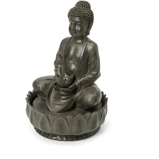 Tchibo - Buddha-Gartenbrunnen - grau