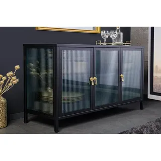 Riess-Ambiente Sideboard Amsterdam 105 cm Schwarz/Gold