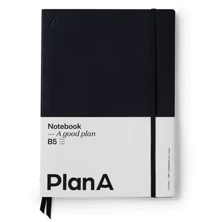 Thalia Notizbuch B5 Softcover Liniert Schwarz