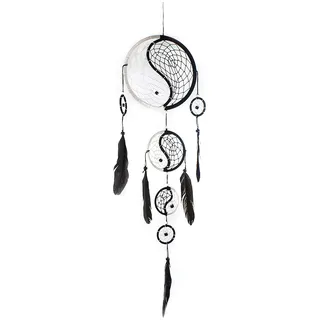Jojo Traumfänger Yin Yang, Baumwolle, 64 cm