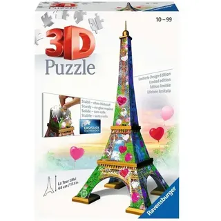 Ravensburger Puzzle - 3D-Puzzle - Eiffelturm Love Edition