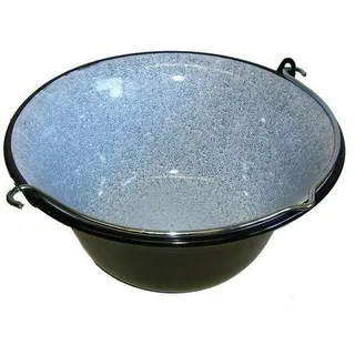 NEU: 6 L Ungarischer Gulaschkessel, Emaille, 6 Liter