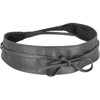 COLLEZIONE ALESSANDRO Damengürtel Leder schwarz 250