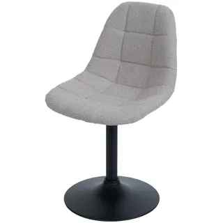 Mendler Esszimmerstuhl HWC-A60 Stoff taupe