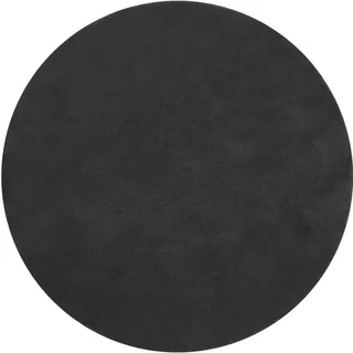 Tectake Soft Zone Kurzflorteppich 120 x 120 cm Anthrazit