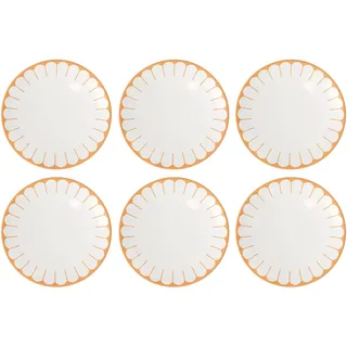 Villeroy & Boch Frühstücksteller 21,2 cm Gelb 6er Set