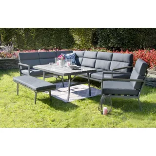 BellaVista Sorrent Loungeset grau