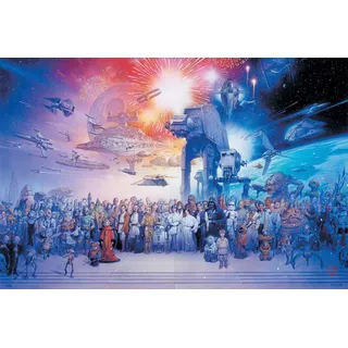 Grupo Erik Star Wars Legacy Blau Poster 61x91,5 cm