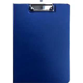 Klemmmappe, Klemmbrett mit Deckel (Blau, A4)