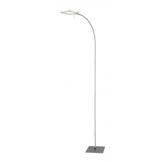 Wofi LED Laurids Steh-/Standleuchte 11,2W Metall Nickel Matt 780lm 141,5cm