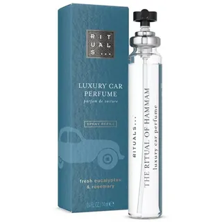 Rituals Raumduft Rituals The Ritual of Hammam Car Perfume 14 ml (Autoduft Spray mit Minze, Aloe Vera und Sandelholz, 1-St) silberfarben|weiß