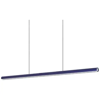 Ideal Lux Dorica 1-flg. 45 cm rund blau/Metall/Kunststoff