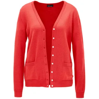 GOLDNER Uni Merino-Cardigan Rot 25
