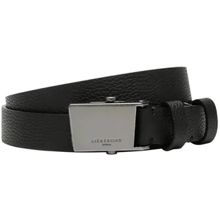 Liebeskind Berlin CHUDY SMALL PEBBLE Belt 2.5cm, black One Size