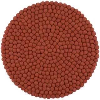 myfelt Lora Stuhlkissen Ø 36 cm Rot