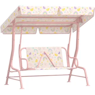 aiyaplay Hollywoodschaukel Rosa 2-Sitzer