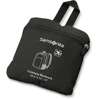Samsonite Falt-Rucksack, Schwarz, Schwarz - Einheitsgröße
