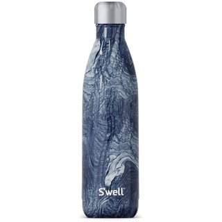 Swell Azurite Marble 750ml Thermos Bottle Blau
