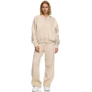 Worldclassca Jogginganzug Worldclassca Oversize Jogginganzug Wide Leg Jogger Bomber Trainingsuit beige M/L