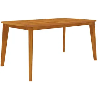 vidaXL Gartentisch 160 x 90 x 75 cm Braun