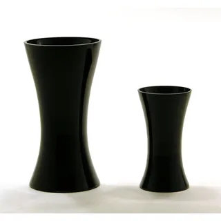 Vase Fiona groß, schwarz