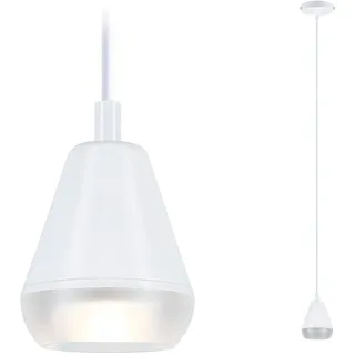 Paulmann Luia 1-flg. 8 cm rund weiß/satin