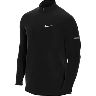 Nike Dri-FIT Element 1/2-Zip Laufshirt Herren black/reflective silv L