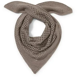 Strick-Dreieckstuch Peter Hahn beige