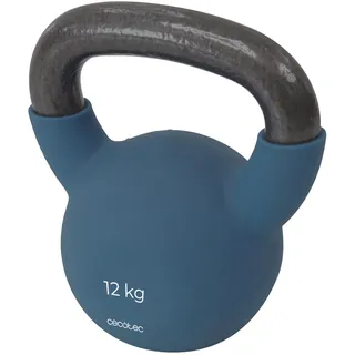Cecotec Kettlebells 8-10 - 12 kg Drumfit Kettlebell Neo. Neoprenbeschichtung, Gusseisen, Ergonomischer Griff, Ästhetisches Design und leicht zu reinigen