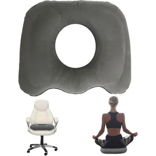 Aufblasbares Orthopädisches Kissen, Aufblasbares Sitzkissen, Orthopädisches Sitzkissen, Rundes Orthopädisches Sitzkissen, Geeignet Für Bürostühle, Hämorrhoiden