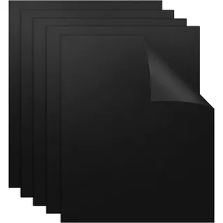 BBQ Grillmatte 5er Set 50 x 40 cm Antihaft Grillmatten Wiederverwendbar 0,2 mm