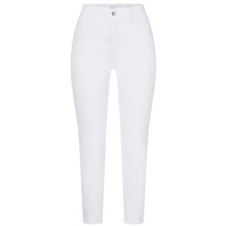 MAC 5-Pocket-Jeans Damen Jeans DREAM SUMMER Straight Fit (1-tlg) weiß 40/26engelhorn