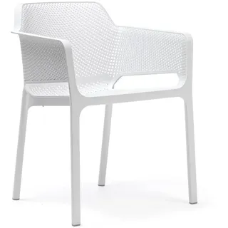 Nardi Net Stapelsessel 60,5 x 58,5 x 80 cm bianco