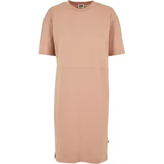 URBAN CLASSICS Organic Oversized Slit Kurzes Kurzarmkleid Amber S