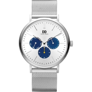 Danish Design Herren Analog Quarz Uhr mit Edelstahl Armband IQ62Q1233