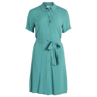 Vila Blusenkleid Damen Hemdblusenkleid VIPAYA (1-tlg) grün 40