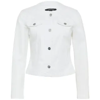 Comma, Jeansjacke Weiß 42