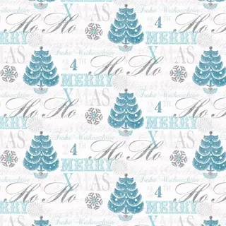 sovie HOME Tischdecke Xmas-Greetings 80 x 80 cm Türkis
