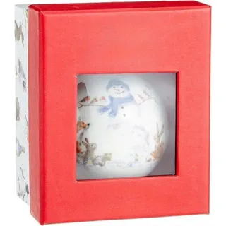 Famanu Weihnachtskugel - Porzellan - Bunt