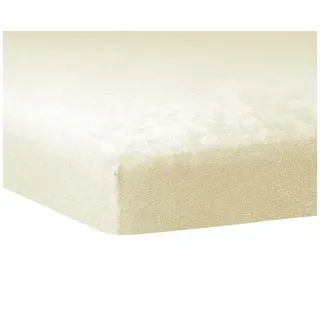 Traumschlaf Spannbettlaken Biber 120 x 200 - 130 x 200 cm beige