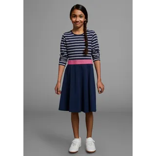 KangaROOS Jerseykleid Geringelt Blau/Weiß 164/170