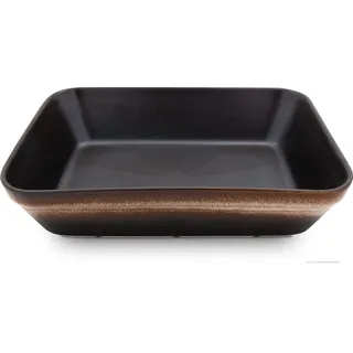 Bunzlauer Keramik Auflaufform 2,7l 27.5x33.3cm, H=7.0cm, Dekor ZACIEK