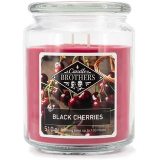 fragrance and style gmbh Black Cherries Duftkerze 510 g rot