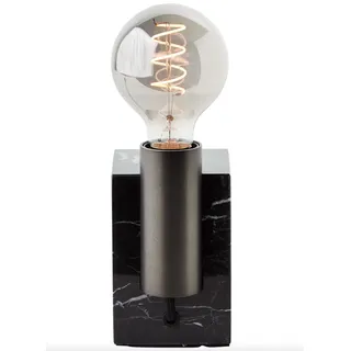 Lampe Tischlampe Leuchte Tischleuchte Stein Brilliant schwarz 93172/76