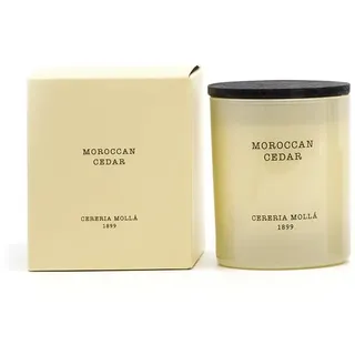 CERERÍA MOLLA 1899 | Premium Kerze Moroccan Cedar | 1-Docht Aromakerzen | 50 Stunden Brenndauer | Natürliche Duftkerze | Recycelbare Verpackung | Handgemachte Kerze