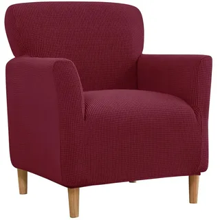 ZEaink Sesselschoner Clubsessel Sessel Bezug Sesselauflage Relax mit Armlehnen Sessel Überwurf Stretch Sesselbezug Sesselhusse Sofaüberzug Weicher Möbelschutz Sitzbezug (Color : #11)