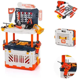 Chipolino 4 in 1 Kinder-Werkbank (90-teilig)